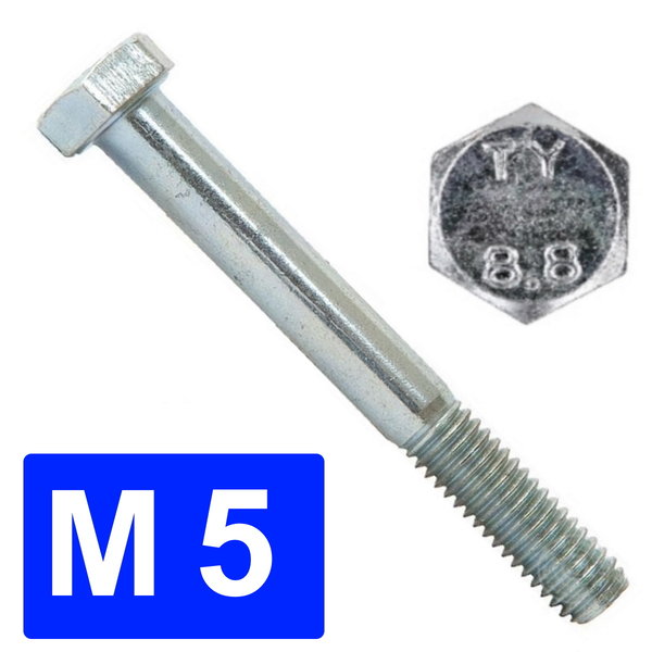 Sechskantschrauben M5 DIN 931